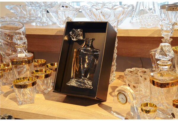 BOHEMIA PRESTIGE QUADRO KARAFA NA WHISKY 770ML