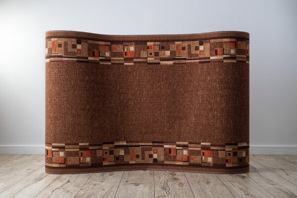 Associated Weavers Běhoun pogumovaný BOMBAY hnědý Šíře: 67 cm