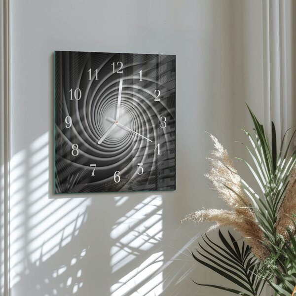Skleněné hodiny Vír zskb-30x30-00058124