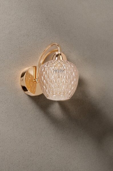 Nástěnná lampa TOBIAS 1xE27/40W/230V rose gold