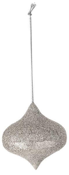 Stříbrná vánoční ozdoba Orient Bloomingville 6cm