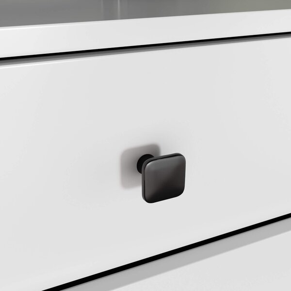 Ak furniture Komoda MOBI K-05 bílá/černá