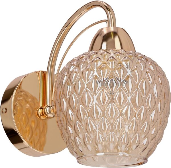 Nástěnná lampa TOBIAS 1xE27/40W/230V rose gold