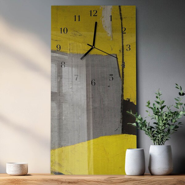 Skleněné hodiny vertikální Zmatek zsppc-30x60-00171519