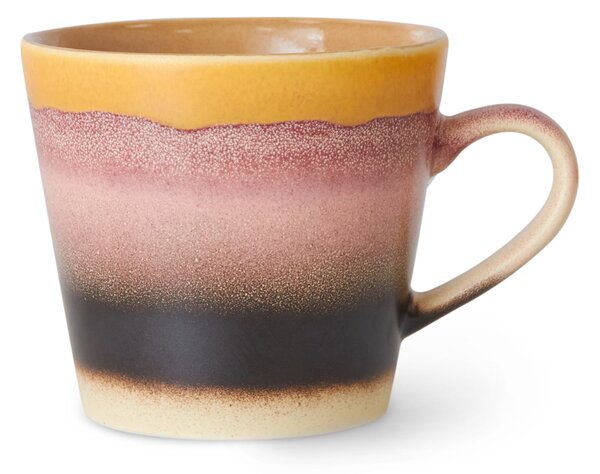 Kameninový hrnek na cappuccino 70's Sunset 300 ml