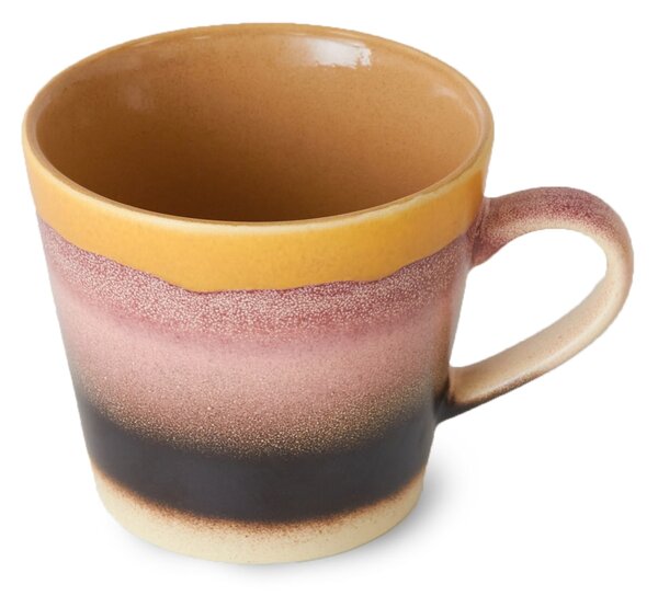 Kameninový hrnek na cappuccino 70's Sunset 300 ml