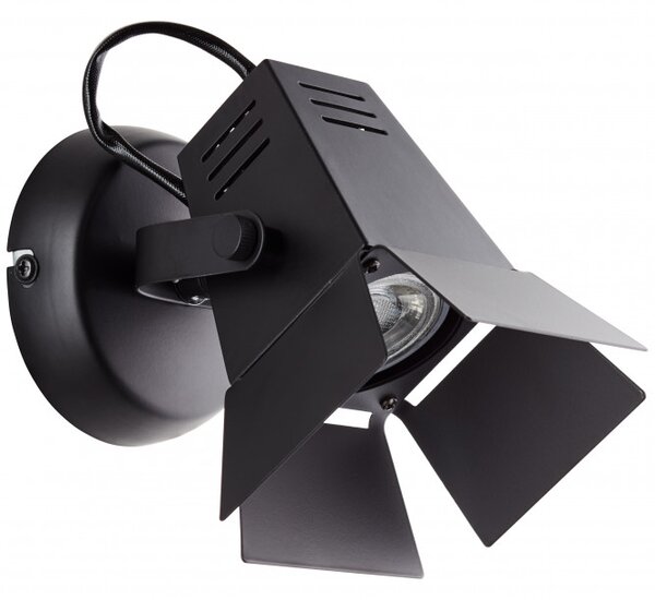 Brilliant G08910/76 Nástěnné LED svítidlo MOVIE černé