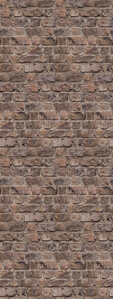 Vliesová obrazová tapeta na zeď, hnědo-červená, cihly, FW4055-1, Feature Walls, Decoprint