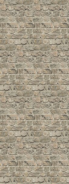 Vliesová obrazová tapeta na zeď, šedo-béžová, cihly, FW4055-3, Feature Walls, Decoprint