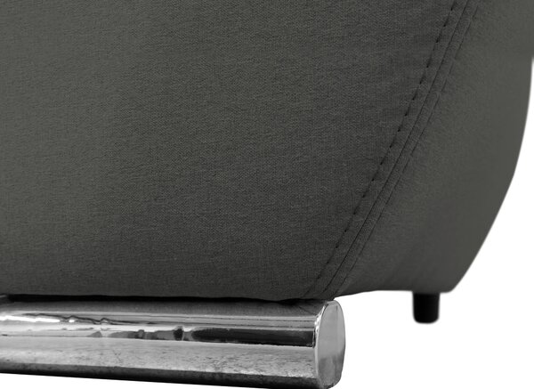 ROHOVÁ SEDAČKA, textil, šedá MID.YOU - Sedací soupravy, Online Only