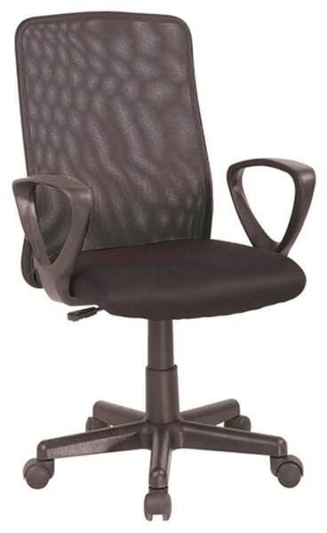 Kancelářská židle Q-083, 59x89-101x44, černá