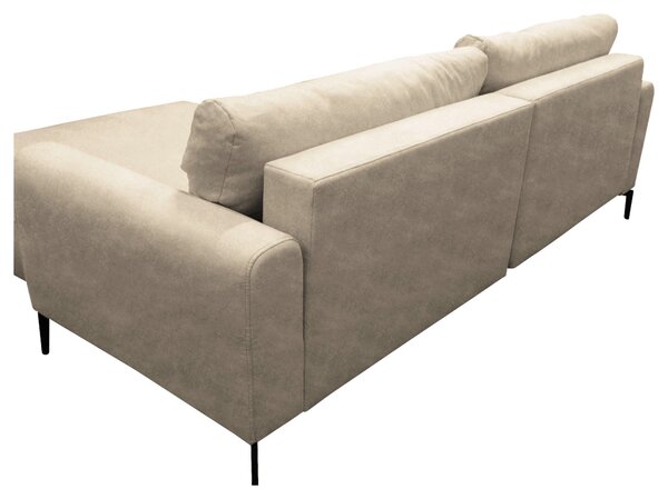 ROHOVÁ SEDAČKA, textil, béžová MID.YOU - Sedací soupravy, Online Only