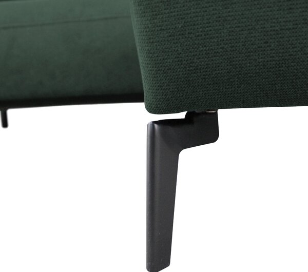 ROHOVÁ SEDAČKA, textil, tmavě zelená MID.YOU - Sedací soupravy, Online Only