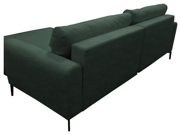 ROHOVÁ SEDAČKA, textil, tmavě zelená MID.YOU - Sedací soupravy, Online Only