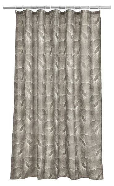 Livarno® Sprchový závěs, 180 x 200 cm (listy) (100407804001)