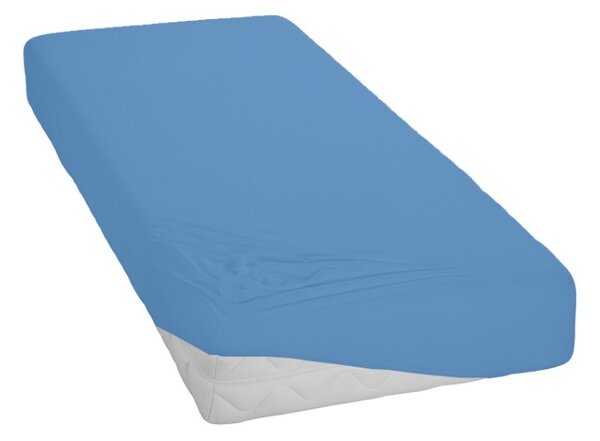 ProPOSTELE Jersey prostěradlo modré 180 x 200 cm