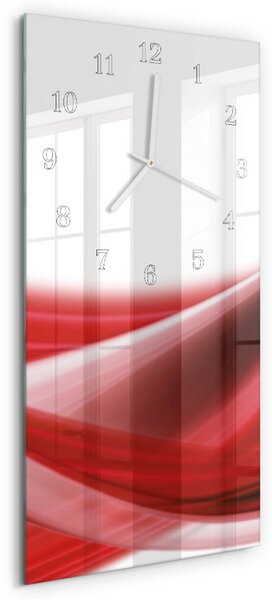 Skleněné hodiny vertikální Abstrakce zsppb-30x60-00090712