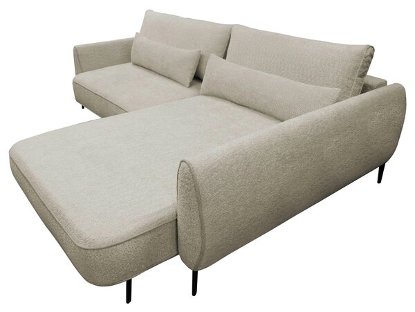ROHOVÁ SEDAČKA, textil, krémová MID.YOU - Sedací soupravy, Online Only