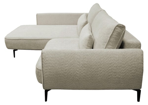 ROHOVÁ SEDAČKA, textil, krémová MID.YOU - Sedací soupravy, Online Only