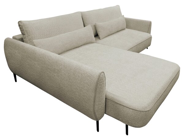 ROHOVÁ SEDAČKA, textil, krémová MID.YOU - Sedací soupravy, Online Only