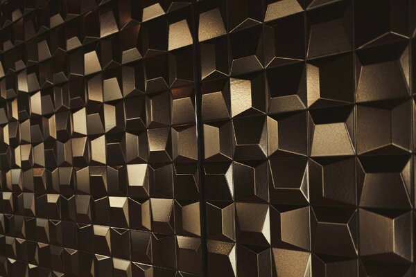 DIMEX | Vliesová fototapeta Abstraktní futuristický interiér MS-5-2605 | 375 x 250 cm | černá, hnědá
