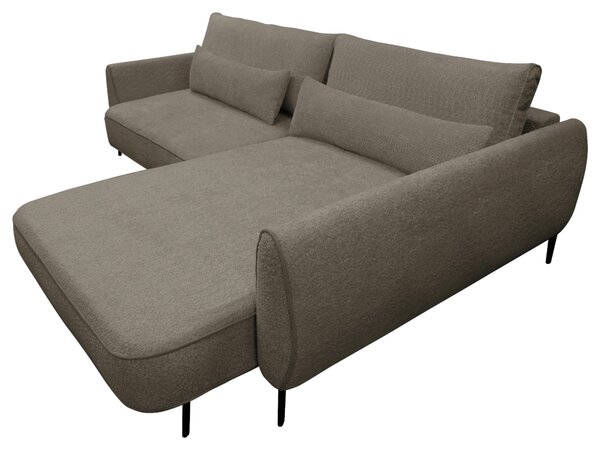 ROHOVÁ SEDAČKA, textil, béžová MID.YOU - Sedací soupravy, Online Only