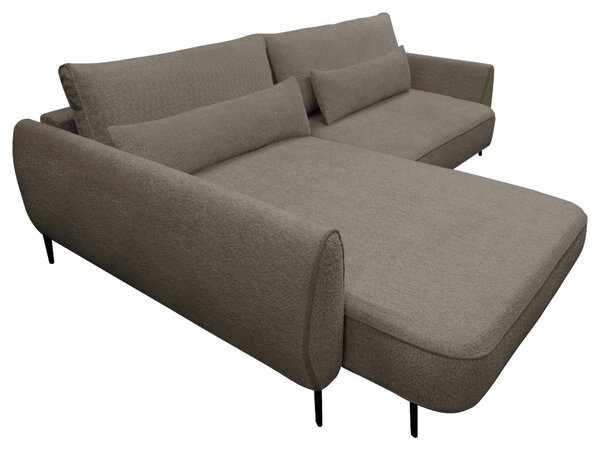 ROHOVÁ SEDAČKA, textil, béžová MID.YOU - Sedací soupravy, Online Only