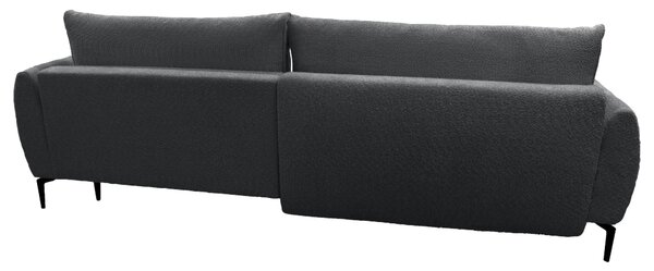 ROHOVÁ SEDAČKA, textil, tmavě šedá MID.YOU - Sedací soupravy, Online Only
