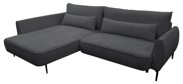 ROHOVÁ SEDAČKA, textil, tmavě šedá MID.YOU - Sedací soupravy, Online Only