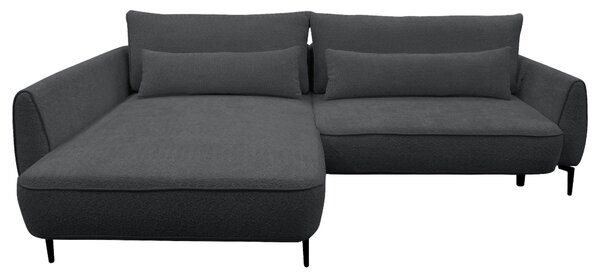 ROHOVÁ SEDAČKA, textil, tmavě šedá MID.YOU - Sedací soupravy, Online Only