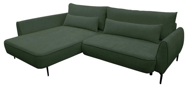 ROHOVÁ SEDAČKA, textil, tmavě zelená MID.YOU - Sedací soupravy, Online Only