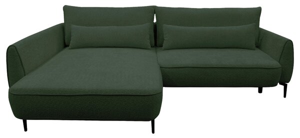 ROHOVÁ SEDAČKA, textil, tmavě zelená MID.YOU - Sedací soupravy, Online Only