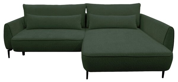 ROHOVÁ SEDAČKA, textil, tmavě zelená MID.YOU - Sedací soupravy, Online Only