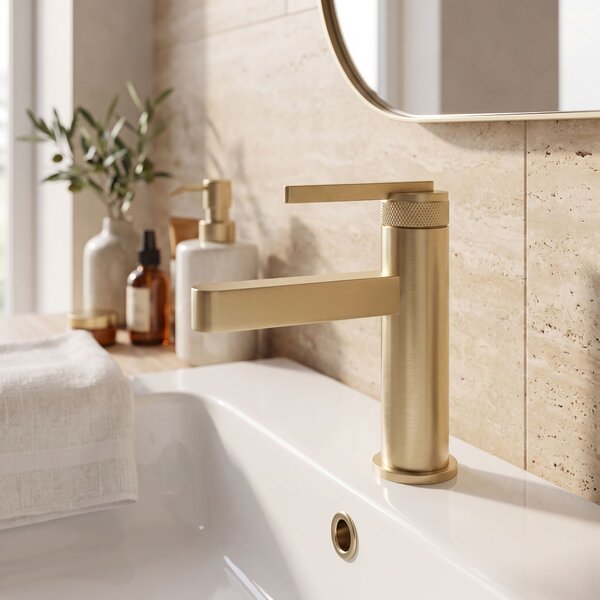 Koupelnová baterie Rea Grace Brush Gold