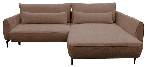 ROHOVÁ SEDAČKA, textil, hnědá MID.YOU - Sedací soupravy, Online Only