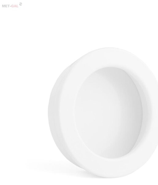 In-Design Zápustná nábytková úchytka Lugano bílá