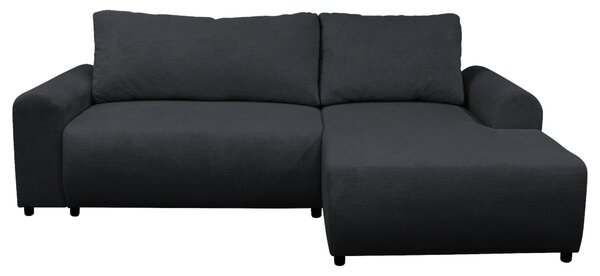 ROHOVÁ SEDAČKA, textil, černá MID.YOU - Sedací soupravy, Online Only