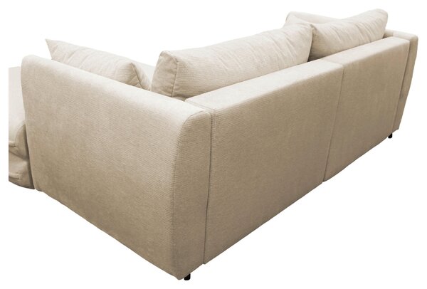 ROHOVÁ SEDAČKA, textil, béžová MID.YOU - Sedací soupravy, Online Only