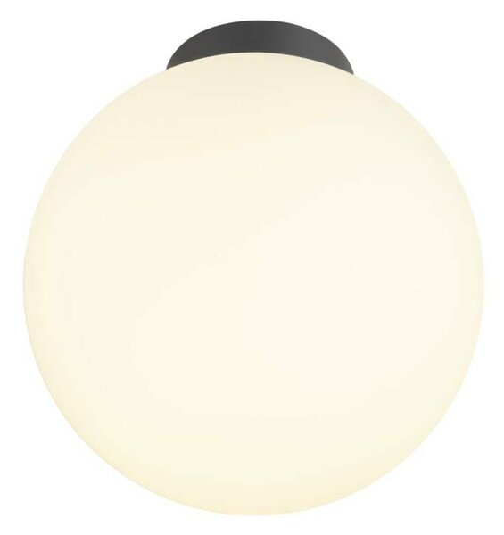 BIG WHITE SLV SUN 30 nástěnné svítidlo, kulaté, 1x max. 60W, E27, černé 1008127
