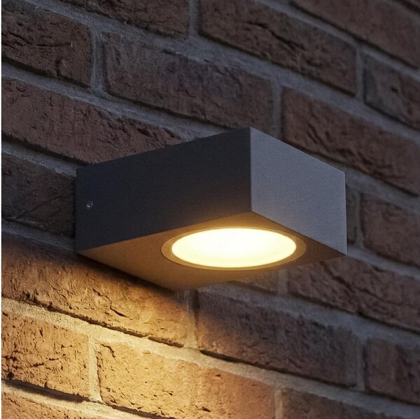 Kanlux 46390 - Venkovní nástěnné svítidlo LEGINO 1xGX53/11W/230V 80 cm IP65 ant