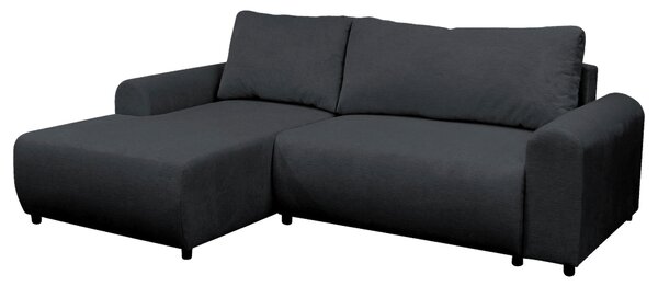ROHOVÁ SEDAČKA, textil, černá MID.YOU - Sedací soupravy, Online Only
