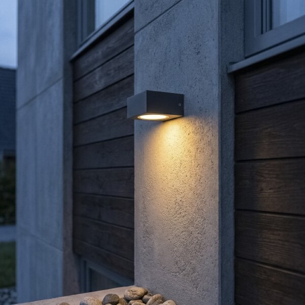 Kanlux 46390 - Venkovní nástěnné svítidlo LEGINO 1xGX53/11W/230V 80 cm IP65 ant