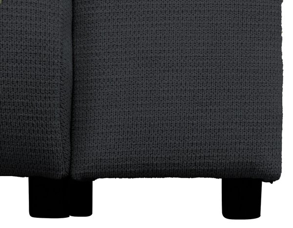 ROHOVÁ SEDAČKA, textil, černá MID.YOU - Sedací soupravy, Online Only