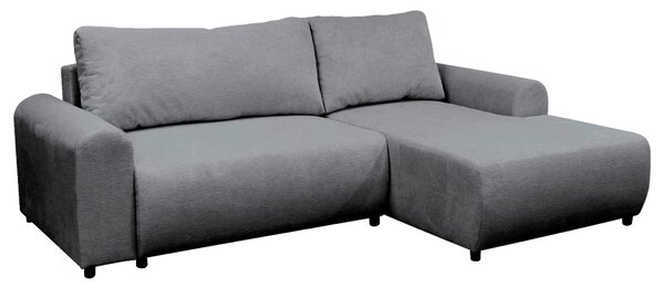 ROHOVÁ SEDAČKA, textil, šedá MID.YOU - Sedací soupravy, Online Only