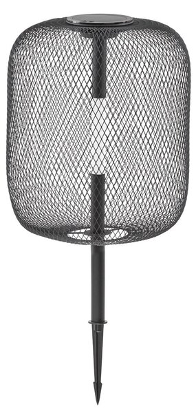 Venkovní svítidla Lucande, Faylen, stmívatelné, Černá, Kov, Design