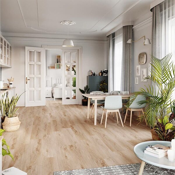 Vinylová plovoucí podlaha Afirmax Legnar Acoustic 41842 Sherman Oak 2,235 m²