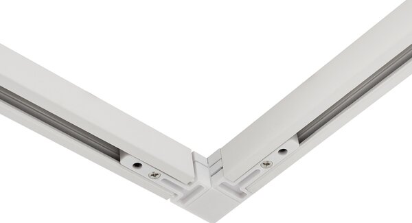 Moderní kolejnicový systém se 6 bílými reflektory jednofázový - Slimline Uzzy