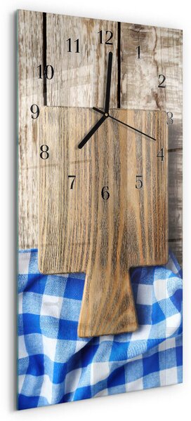 Skleněné hodiny vertikální Krájecí prkénka zsppc-30x60-00183320