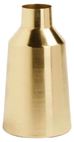 Zlatá kovová váza Kave Home Carlyn 26 cm