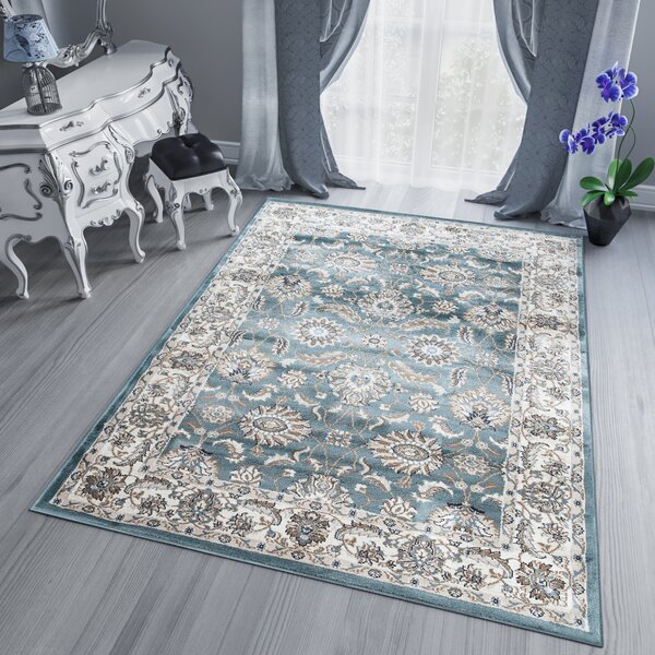 Makro Abra Kusový koberec klasický DUBAI T598A modrý Rozměr: 120x170 cm